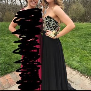 black prom dress